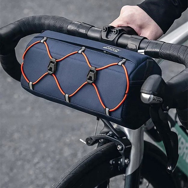 Rockbros 30110054002 bicycle handlebar bag 2.2 l - blue 3