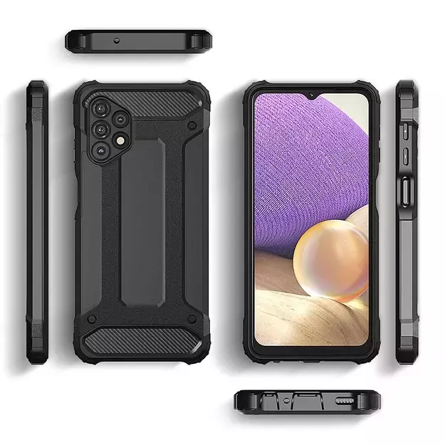 Hybrid Armor Case Tough Rugged Cover for Samsung Galaxy A53 5G blue 3