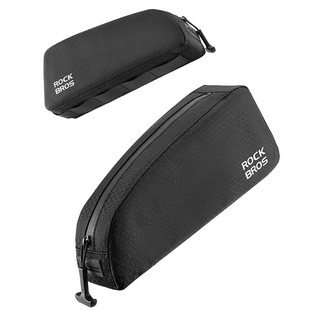 Rockbros Top Tube Frame Bag 0.9l - Black 3