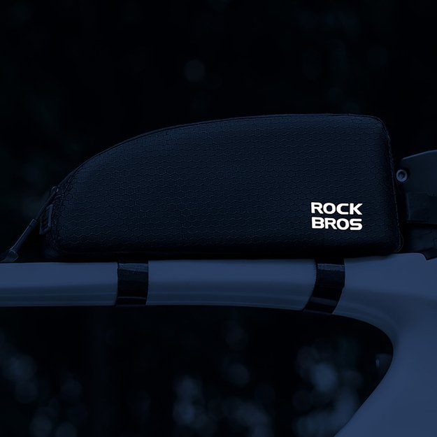 Rockbros Top Tube Frame Bag 0.9l - Black 8