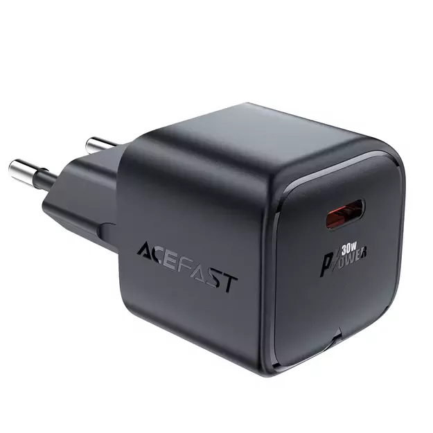 Acefast A77 Mini PD 30W GaN USB-C wall charger - black 9