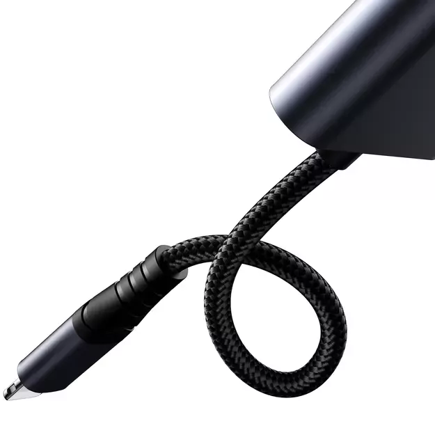Joyroom SY-L01 Lightning to Lightning / 3.5 mm mini jack DAC adapter 2in1 - black 12