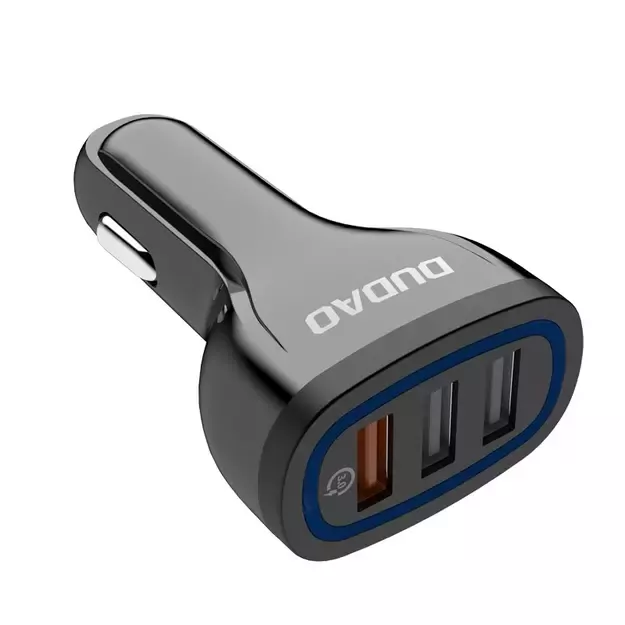 Dudao car charger quick charge Quick Charge 3.0 QC3.0 2.4A 18W 3x USB white (R7S white) 1