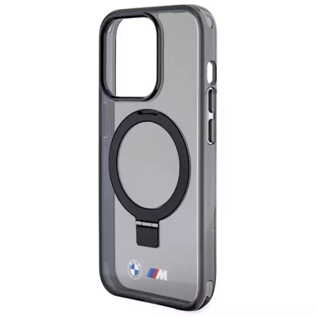 BMW Ring Stand M Collection MagSafe case for iPhone 15 Pro Max - black 12