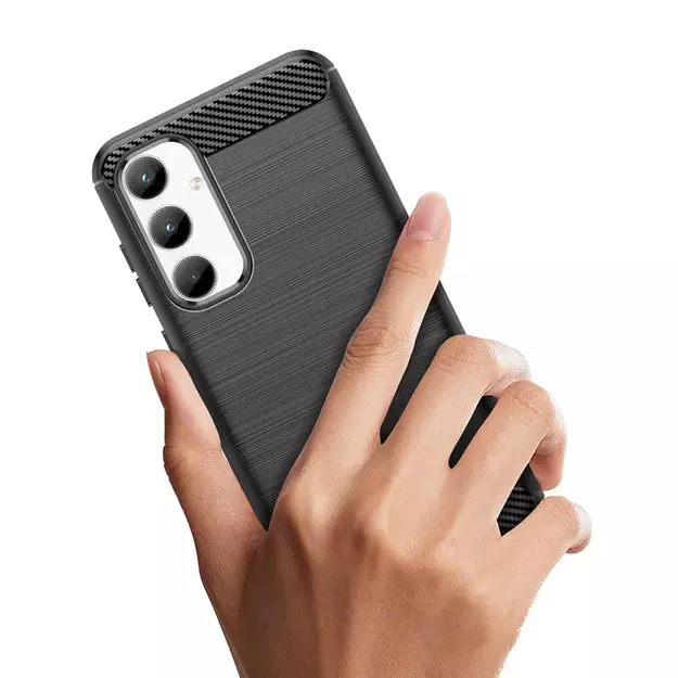 Carbon Case for Samsung Galaxy A35 - black 4