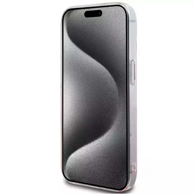 Hello Kitty IML Gradient Electrop Kitty Head case for iPhone 15 - pink 4