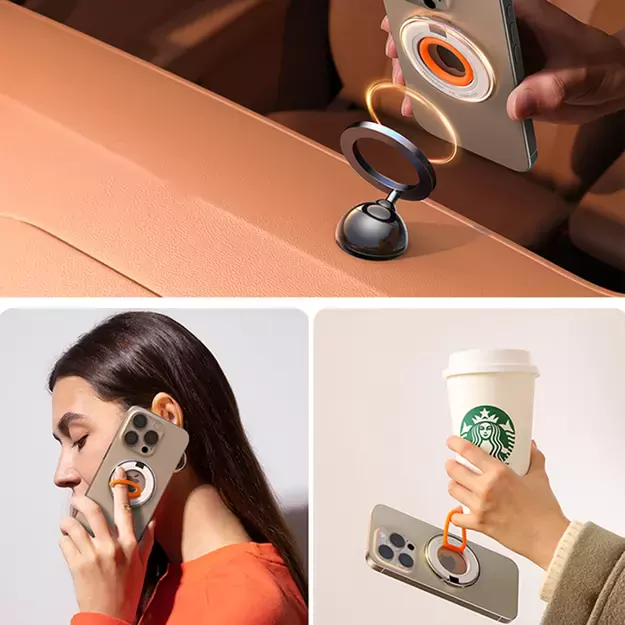 Joyroom JR-ZS383 MagSafe magnetic phone holder - orange 28