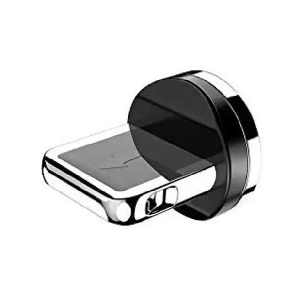Plug adapter for magnetic USB Cable Lightning silver 2