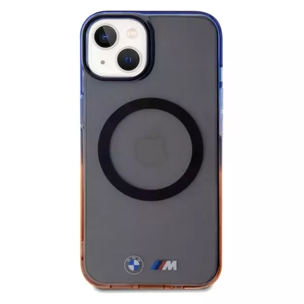 BMW Gradient Bumper MagSafe Case for iPhone 15 Plus / 14 Plus - Gray 9