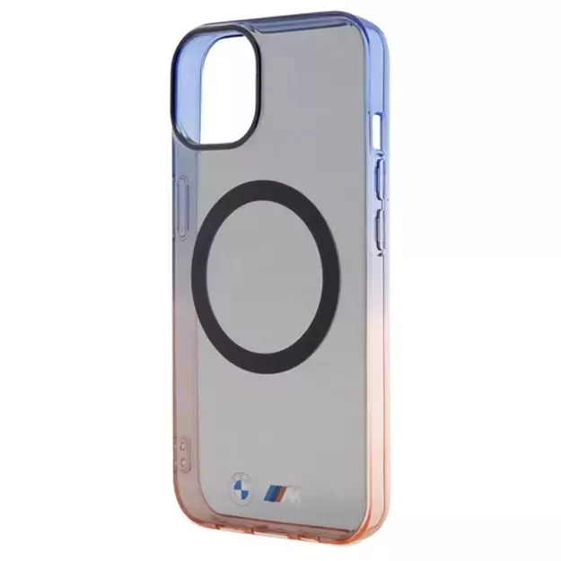 BMW Gradient Bumper MagSafe Case for iPhone 15 Plus / 14 Plus - Gray 12