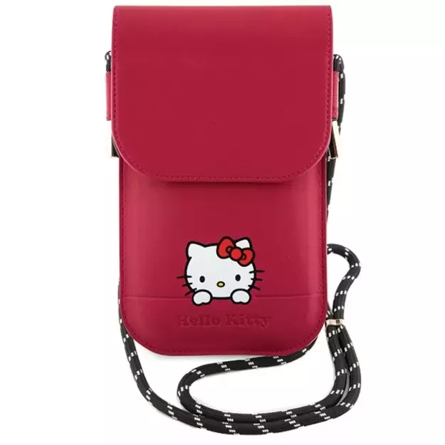 Hello Kitty Leather Daydreaming Cord bag - pink 1