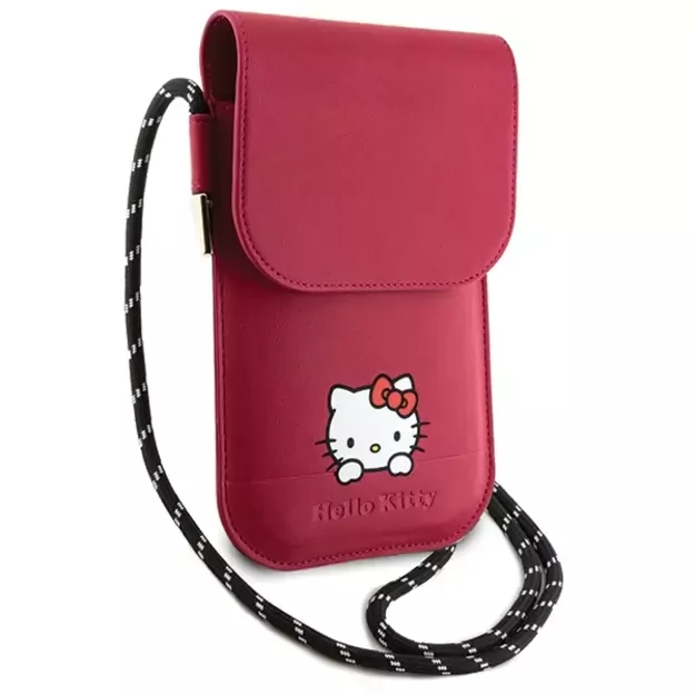 Hello Kitty Leather Daydreaming Cord bag - pink 2