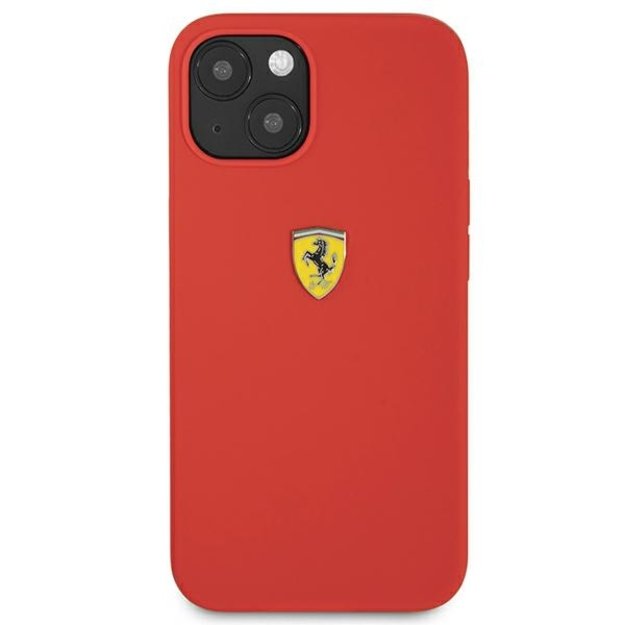 Ferrari FESSIHCP13SRE iPhone 13 mini 5.4&quot  red/red hardcase Silicone 8