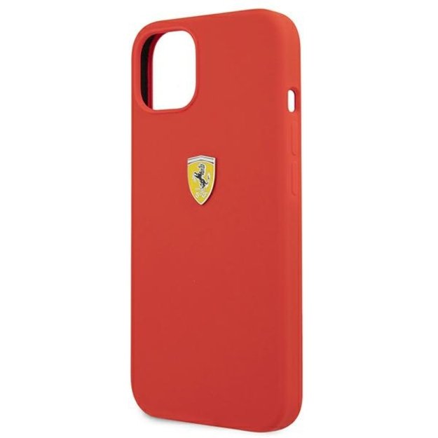Ferrari FESSIHCP13SRE iPhone 13 mini 5.4&quot  red/red hardcase Silicone 12