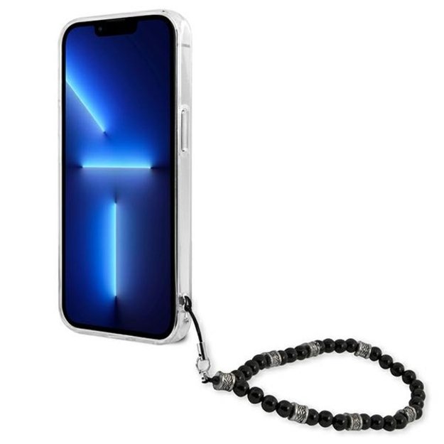 Guess GUHCP13LKPSBK iPhone 13 Pro / 13 6.1&quot  Transparent hard case Black Pearl 11