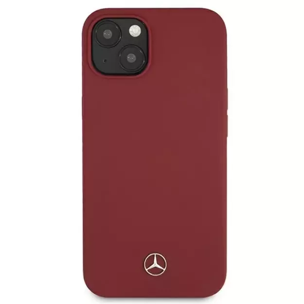Mercedes MEHCP13MSILRE iPhone 13 6,1  czerwony/red hardcase Silicone Line 2