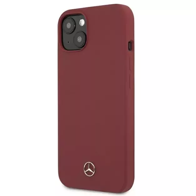 Mercedes MEHCP13MSILRE iPhone 13 6,1  czerwony/red hardcase Silicone Line 1