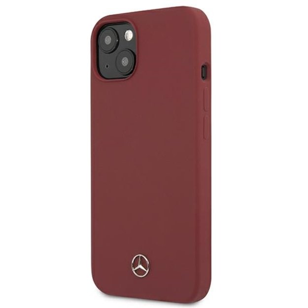 Mercedes MEHCP13MSILRE iPhone 13 6,1  czerwony/red hardcase Silicone Line 6