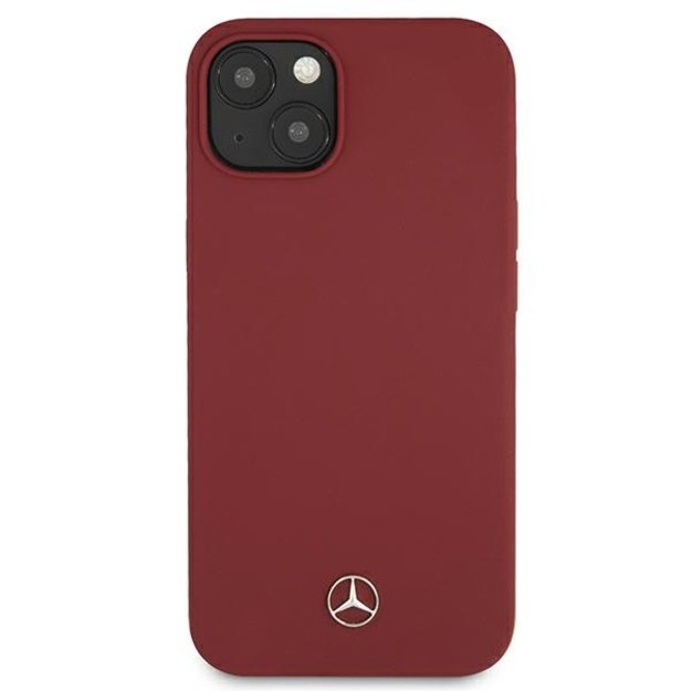 Mercedes MEHCP13MSILRE iPhone 13 6,1  czerwony/red hardcase Silicone Line 8