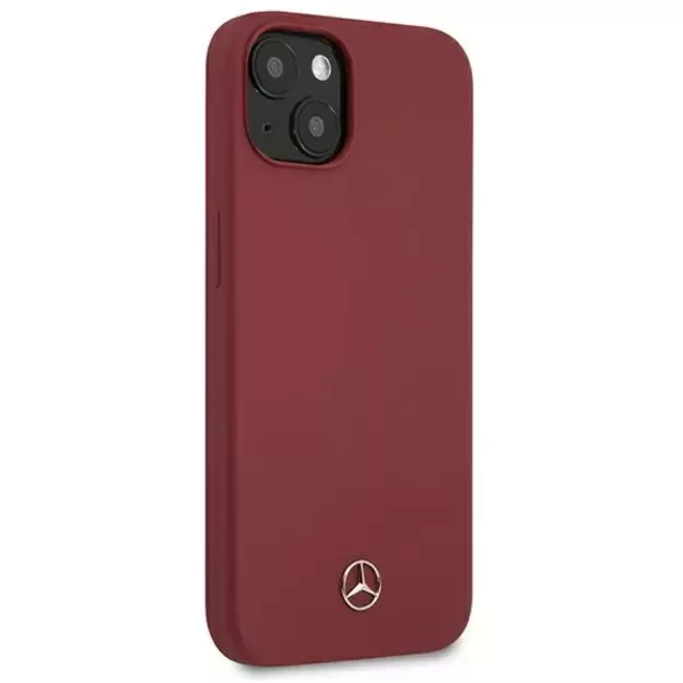 Mercedes MEHCP13MSILRE iPhone 13 6,1  czerwony/red hardcase Silicone Line 3
