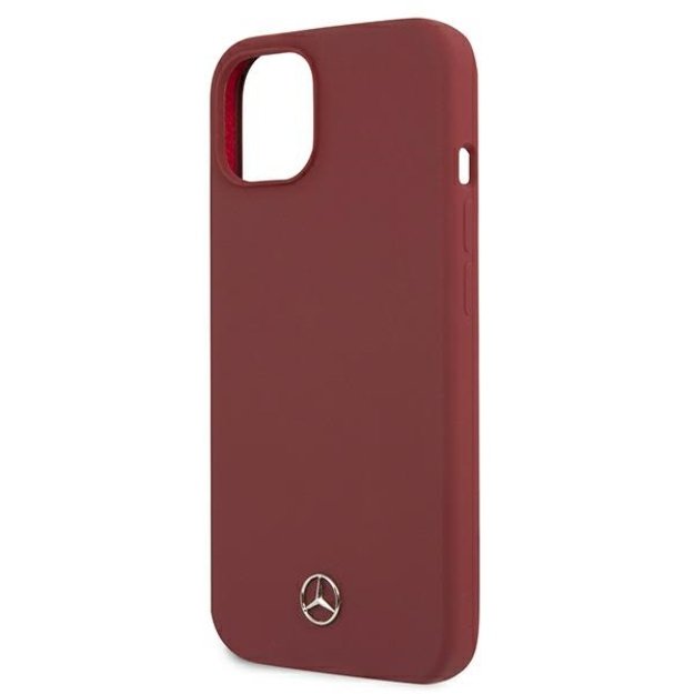 Mercedes MEHCP13MSILRE iPhone 13 6,1  czerwony/red hardcase Silicone Line 12