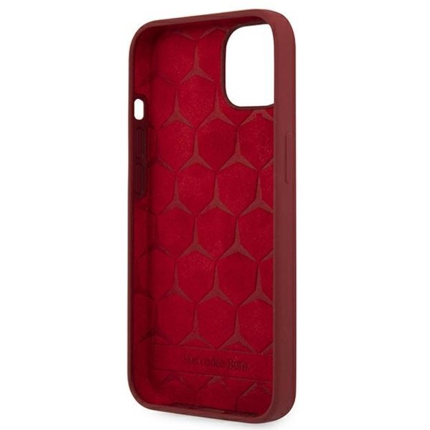 Mercedes MEHCP13MSILRE iPhone 13 6,1  czerwony/red hardcase Silicone Line 13