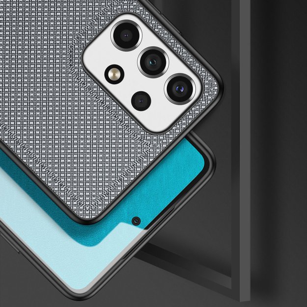 Dux Ducis Fino case is made of nylon material for Samsung Galaxy A73 blue 12