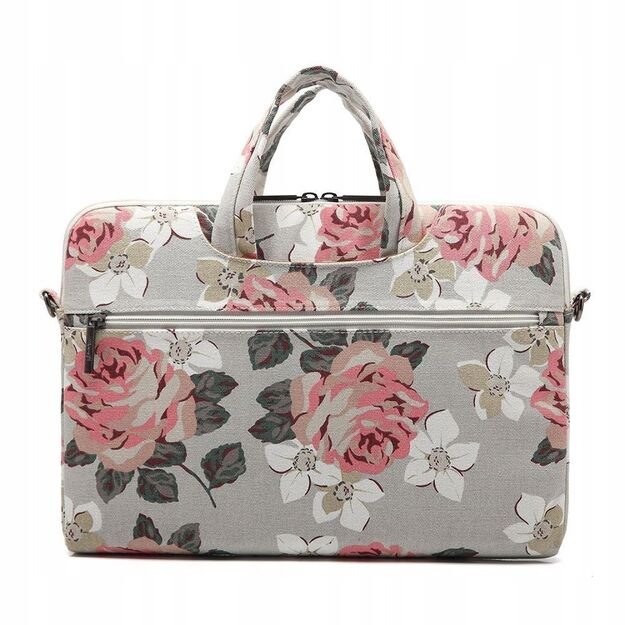 Canvaslife Briefcase 15-16&#39 &#39  Laptop Bag - Navy Blue and White 1