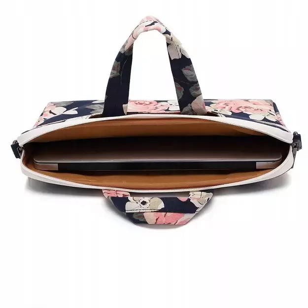 Canvaslife Briefcase 15-16&#39 &#39  Laptop Bag - Navy Blue and White 12