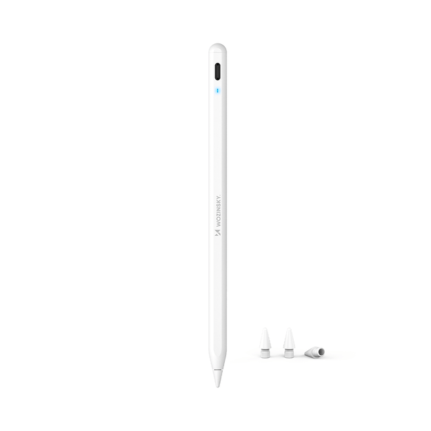 Wozinsky WRA-08 Stylus for iPad USB-C Fast Charging - White 1