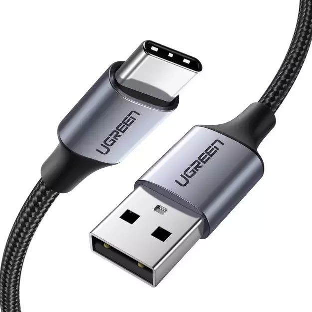 Ugreen US288 60128 USB-A / USB-C QC 3.0 3A 2m cable - gray 1