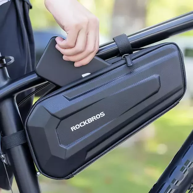 Rockbros B66 waterproof bicycle bag for frame - black 17