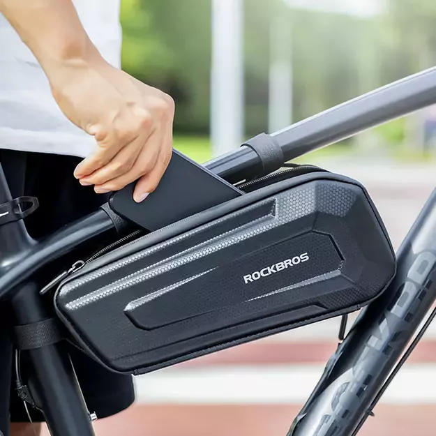 Rockbros B66 waterproof bicycle bag for frame - black 11