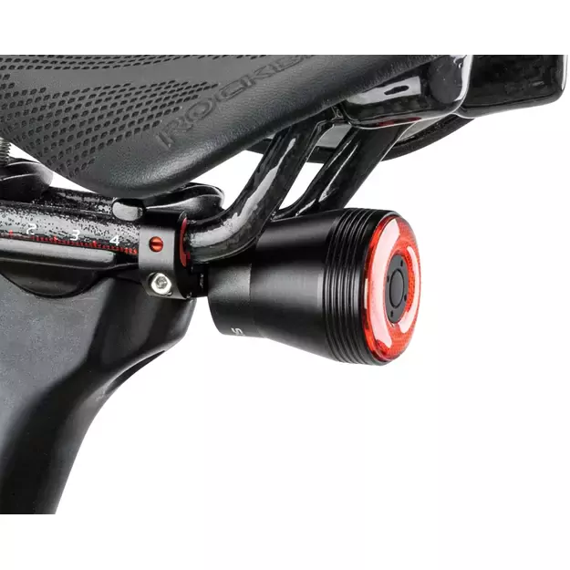 Rockbros Q5 Rear Bike Light with Intelligent Stop System - Black 5