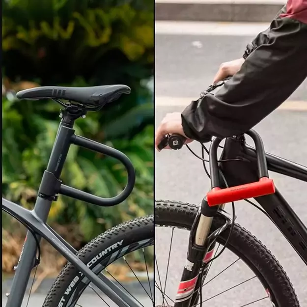 Rockbros RKS610-BK U-lock bicycle lock - black 2