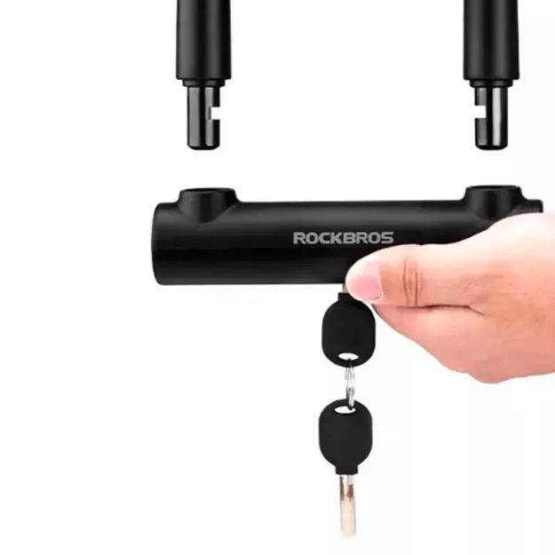 Rockbros RKS610-BK U-lock bicycle lock - black 1