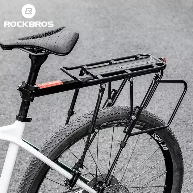 Rockbros 33210004001 bicycle rack with shelf - black 24