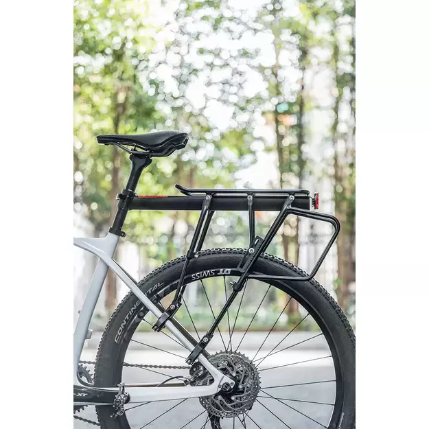 Rockbros 33210004001 bicycle rack with shelf - black 29
