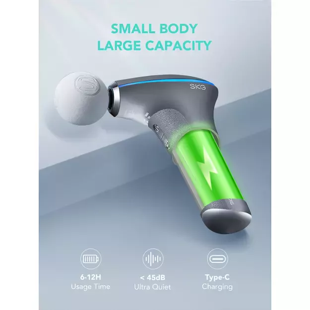SKG F5-EN massage gun for the whole body - gray 26