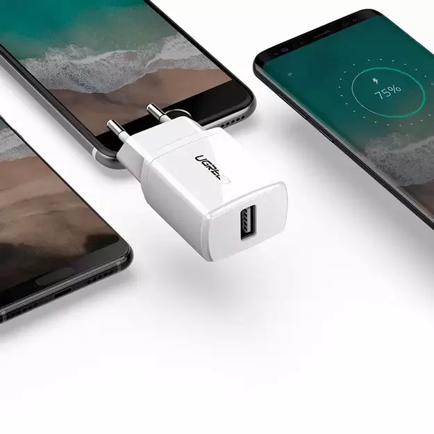 Ugreen USB wall charger 2.1A black (50459) 3