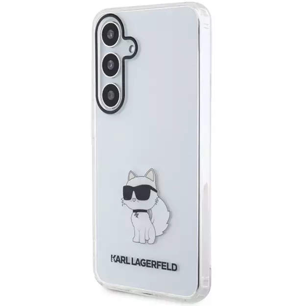 Karl Lagerfeld IML Choupette case for Samsung Galaxy S24 - transparent 1