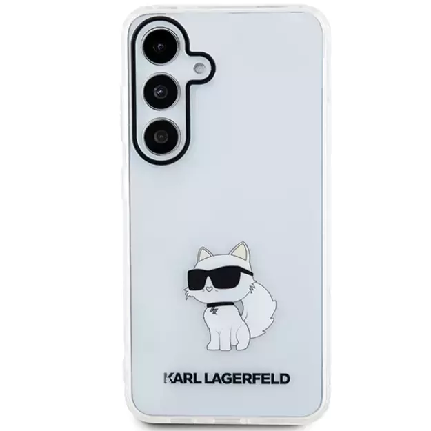 Karl Lagerfeld IML Choupette case for Samsung Galaxy S24 - transparent 2