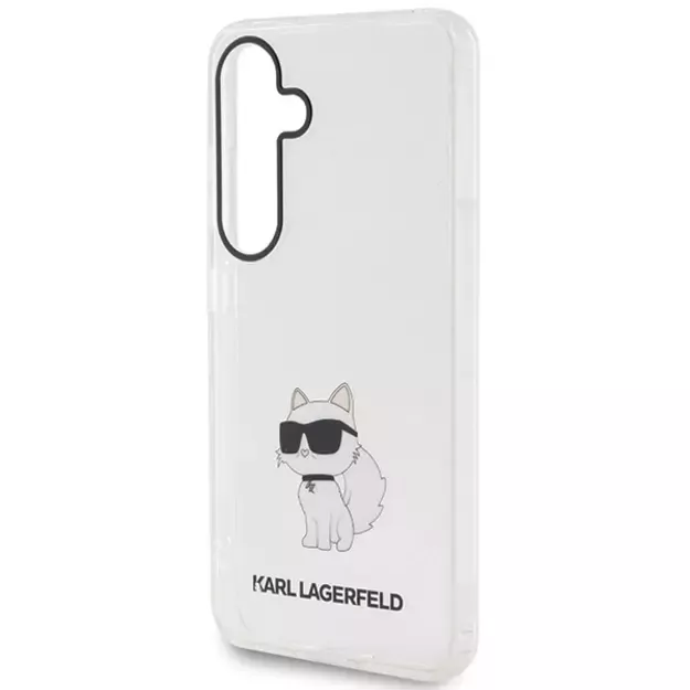 Karl Lagerfeld IML Choupette case for Samsung Galaxy S24 - transparent 5