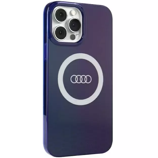 Audi IML Big Logo MagSafe case for iPhone 13 Pro Max - blue 1