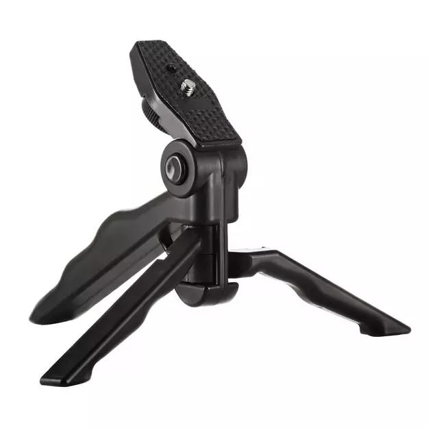 Mount with a mini tripod for GoPro SJCAM action cameras black 4