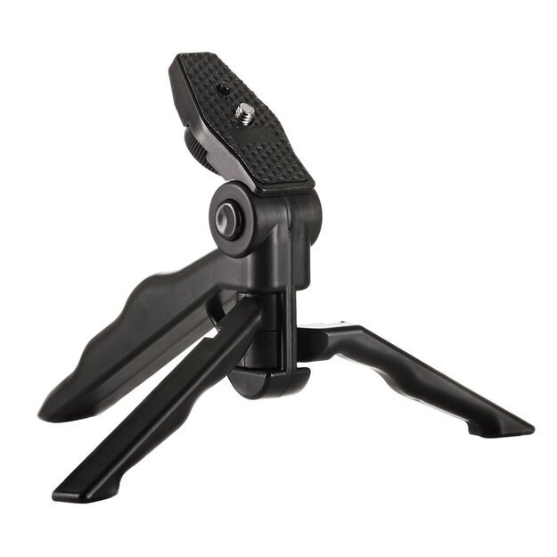 Mount with a mini tripod for GoPro SJCAM action cameras black 8