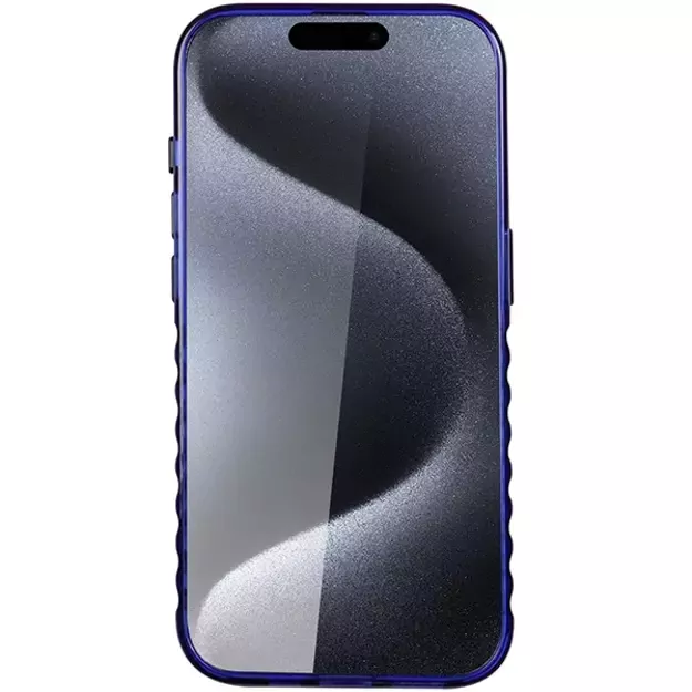 Audi IML Big Logo MagSafe case for iPhone 15 Pro - blue 3