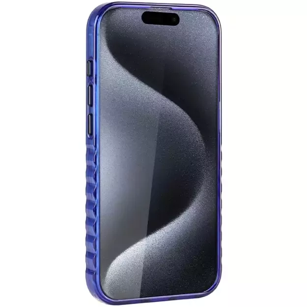 Audi IML Big Logo MagSafe case for iPhone 15 Pro - blue 2