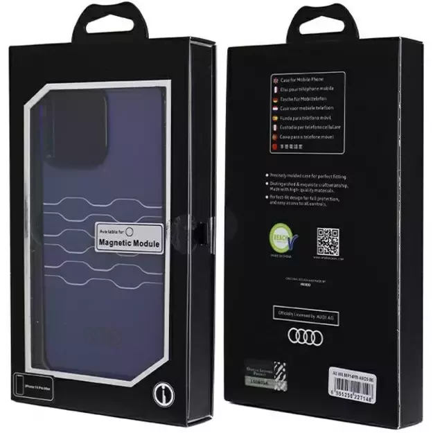 Audi IML MagSafe case for iPhone 14 Pro Max - blue 6