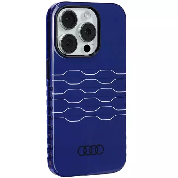 Audi IML MagSafe case for iPhone 15 Pro - blue 7